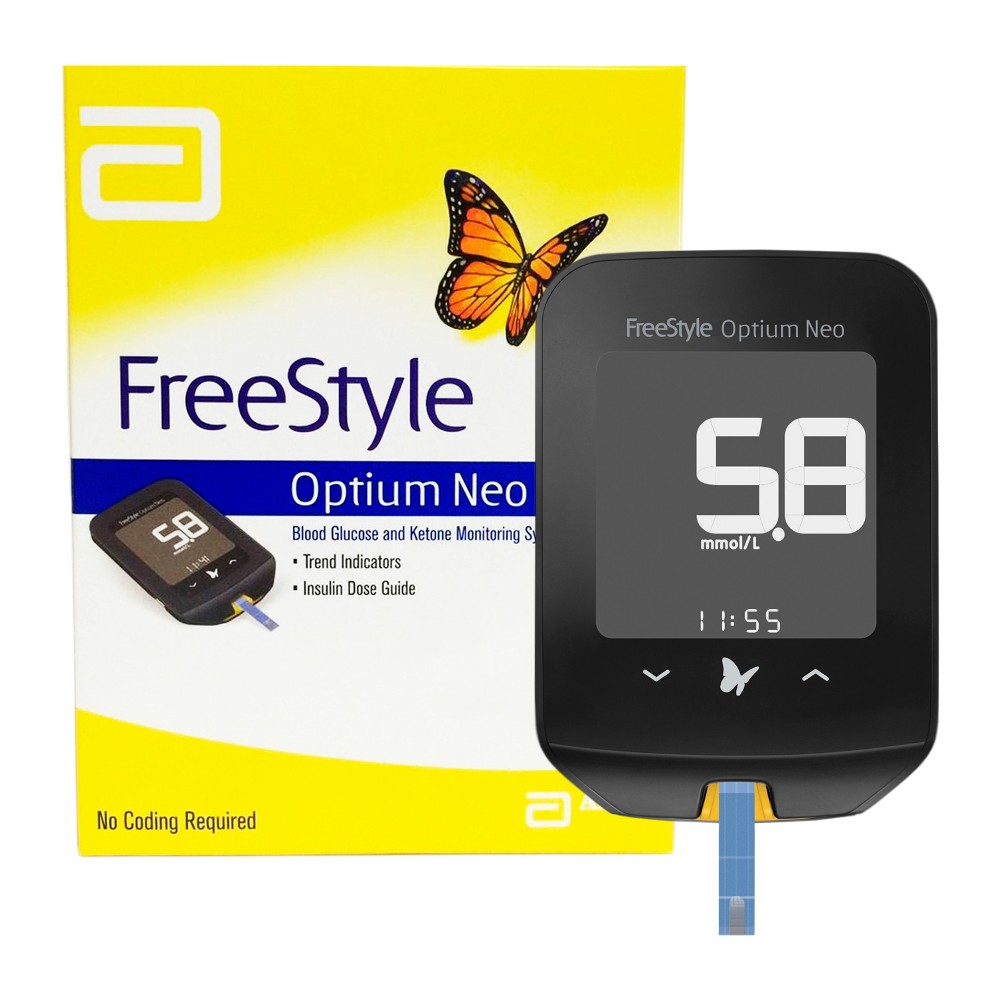 test glucose 106 blood Neo   Santa Optium De Tiras Medidor Sem Glicose Freestyle